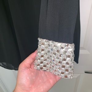 Black cocktail dress